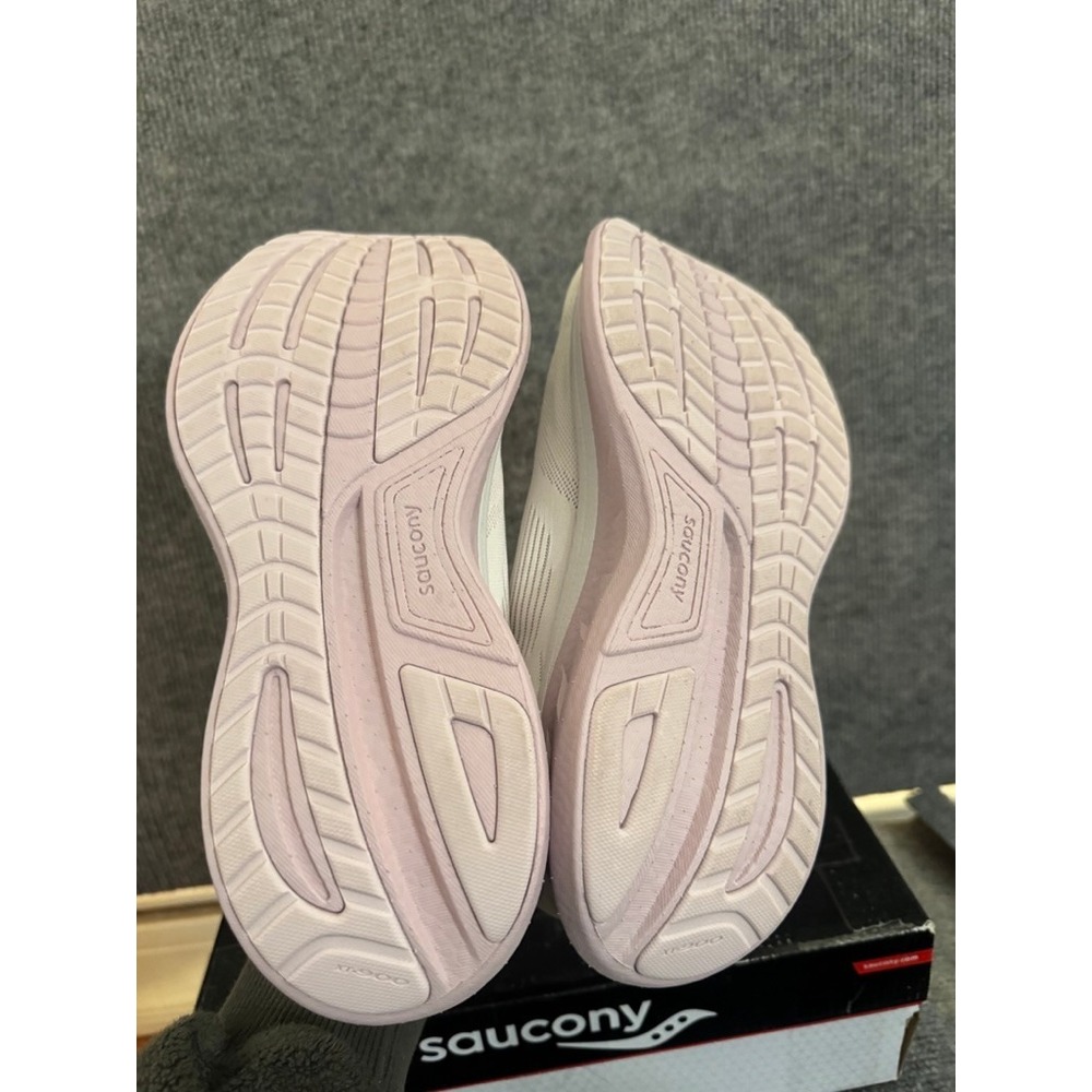 Saucony Ride 18 Womens Running Shoes Moon Woodrose Taupe S11000-151 Size 9.5 - Picture 7 of 9